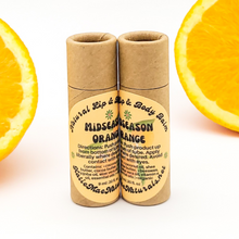 Load image into Gallery viewer, Midseason Orange Zero Waste Lip Balm - Natural Lip and Body Balm