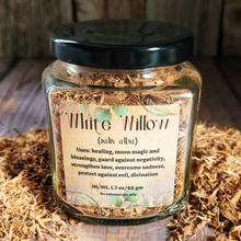 Load image into Gallery viewer, Organic White Willow Bark - Dried White Willow