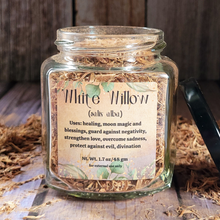 Load image into Gallery viewer, Organic White Willow Bark - Dried White Willow