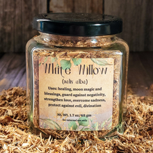 Load image into Gallery viewer, Organic White Willow Bark - Dried White Willow