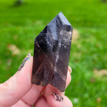 Load image into Gallery viewer, Smoky Quartz Point - Natural Rough Smoky Quartz Crystal Point