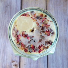 Load image into Gallery viewer, Dragons Blood Soy Wax Candle in Clear Skull Jar - 15 oz