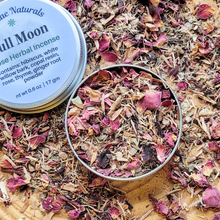 Load image into Gallery viewer, Full moon ritual loose herbal incense blend