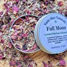 Load image into Gallery viewer, Full moon loose herbal incense blend