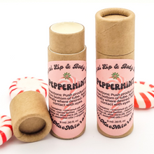 Load image into Gallery viewer, Natural lip balm in an eco friendly paperboard tube