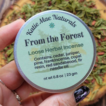 Load image into Gallery viewer, From the forest loose herbal incense blend