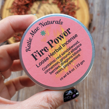 Load image into Gallery viewer, Fire power loose herbal incense blend