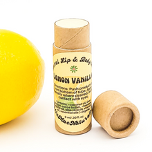 Load image into Gallery viewer, Lemon Vanilla Lip Balm - Zero Waste Lip and Body Balm