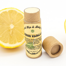 Load image into Gallery viewer, Lemon Vanilla Lip Balm - Zero Waste Lip and Body Balm