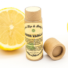 Load image into Gallery viewer, Lemon Vanilla Lip Balm - Zero Waste Lip and Body Balm
