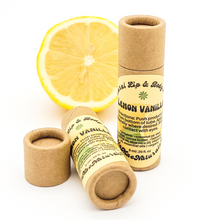 Load image into Gallery viewer, Lemon Vanilla Lip Balm - Zero Waste Lip and Body Balm