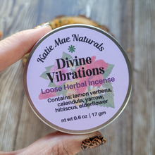 Load image into Gallery viewer, Divine Vibrations Loose Herbal Incense Blend