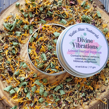 Load image into Gallery viewer, Divine Vibrations Loose Herbal Incense Blend