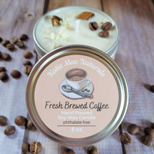 Load image into Gallery viewer, Fresh Brewed Coffee Soy Wax Candle