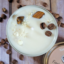 Load image into Gallery viewer, Coffee scented soy wax candle