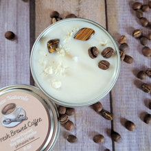 Load image into Gallery viewer, Coffee scented soy wax candle