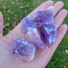 Load image into Gallery viewer, Rough Amethyst Crystals - Raw Amethyst Gemstones