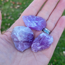 Load image into Gallery viewer, Rough Amethyst Crystals - Raw Amethyst Gemstones