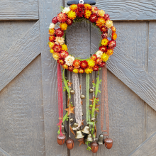 Load image into Gallery viewer, Witches Bells Door Chimes with Acorn Bells