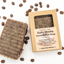 Load image into Gallery viewer, Cafe Mocha Vegan Soap with Cocoa Butter - Coffee Soap