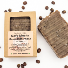 Load image into Gallery viewer, Cafe Mocha Vegan Soap with Cocoa Butter - Coffee Soap