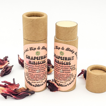 Load image into Gallery viewer, Grapefruit Hibiscus Lip Balm - Zero Waste Lip Balm