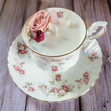 Load image into Gallery viewer, Vintage Tea Cup Candle (Love Spell)