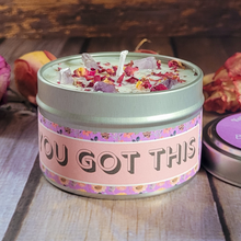 Load image into Gallery viewer, You Got This Soy Wax Candle (Blackened Amethyst) - 6 oz