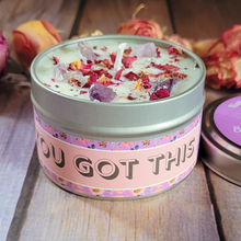 Load image into Gallery viewer, You Got This Soy Wax Candle (Blackened Amethyst) - 6 oz