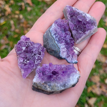 Load image into Gallery viewer, Small Amethyst Crystal Cluster - 1-2 inches