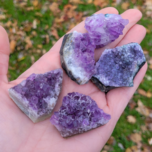 Load image into Gallery viewer, Small Amethyst Crystal Cluster - 1-2 inches
