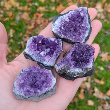 Load image into Gallery viewer, Small Amethyst Crystal Cluster - 2-3 inch