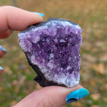 Load image into Gallery viewer, Small Amethyst Crystal Cluster - 2-3 inch