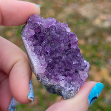 Load image into Gallery viewer, Small Amethyst Crystal Cluster - 2-3 inch