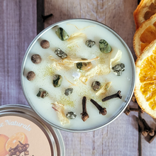 Load image into Gallery viewer, Abundance Intention Candle (Orange Clove) - 6 oz