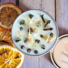Load image into Gallery viewer, Abundance Intention Candle (Orange Clove) - 6 oz