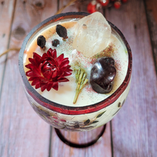 Load image into Gallery viewer, Holiday Chalice Candle (Cozy Cabin)