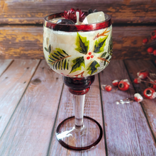Load image into Gallery viewer, Holiday Chalice Candle (Cozy Cabin)