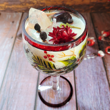 Load image into Gallery viewer, Holiday Chalice Candle (Cozy Cabin)