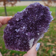 Load image into Gallery viewer, Amethyst Crystal Cluster - Druzy Amethyst Cluster