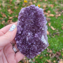 Load image into Gallery viewer, Amethyst Crystal Cluster - Druzy Amethyst Cluster