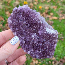 Load image into Gallery viewer, Amethyst Crystal Cluster - Druzy Amethyst Cluster