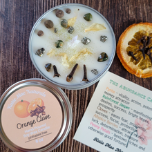 Load image into Gallery viewer, Abundance Intention Candle (Orange Clove) - 6 oz