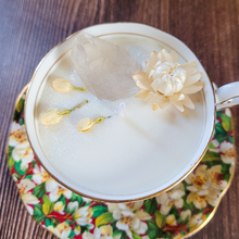 Load image into Gallery viewer, Vintage Tea Cup Candle with Saucer (Angelica)
