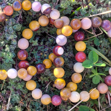 Load image into Gallery viewer, Mookaite Jasper Gemstone Bracelet - Beaded Mookaite Stretch Bracelet
