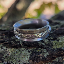 Load image into Gallery viewer, Sterling Silver Spinner Ring - Worry Ring - Meditation Ring