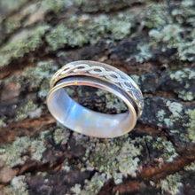 Load image into Gallery viewer, Sterling Silver Spinner Ring - Worry Ring - Meditation Ring