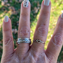 Load image into Gallery viewer, Sterling Silver Spinner Ring - Worry Ring - Meditation Ring