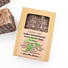 Load image into Gallery viewer, Vegan sandalwood soap