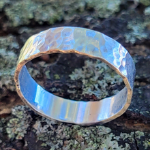 Load image into Gallery viewer, Hammered Sterling Silver Ring - 5mm
